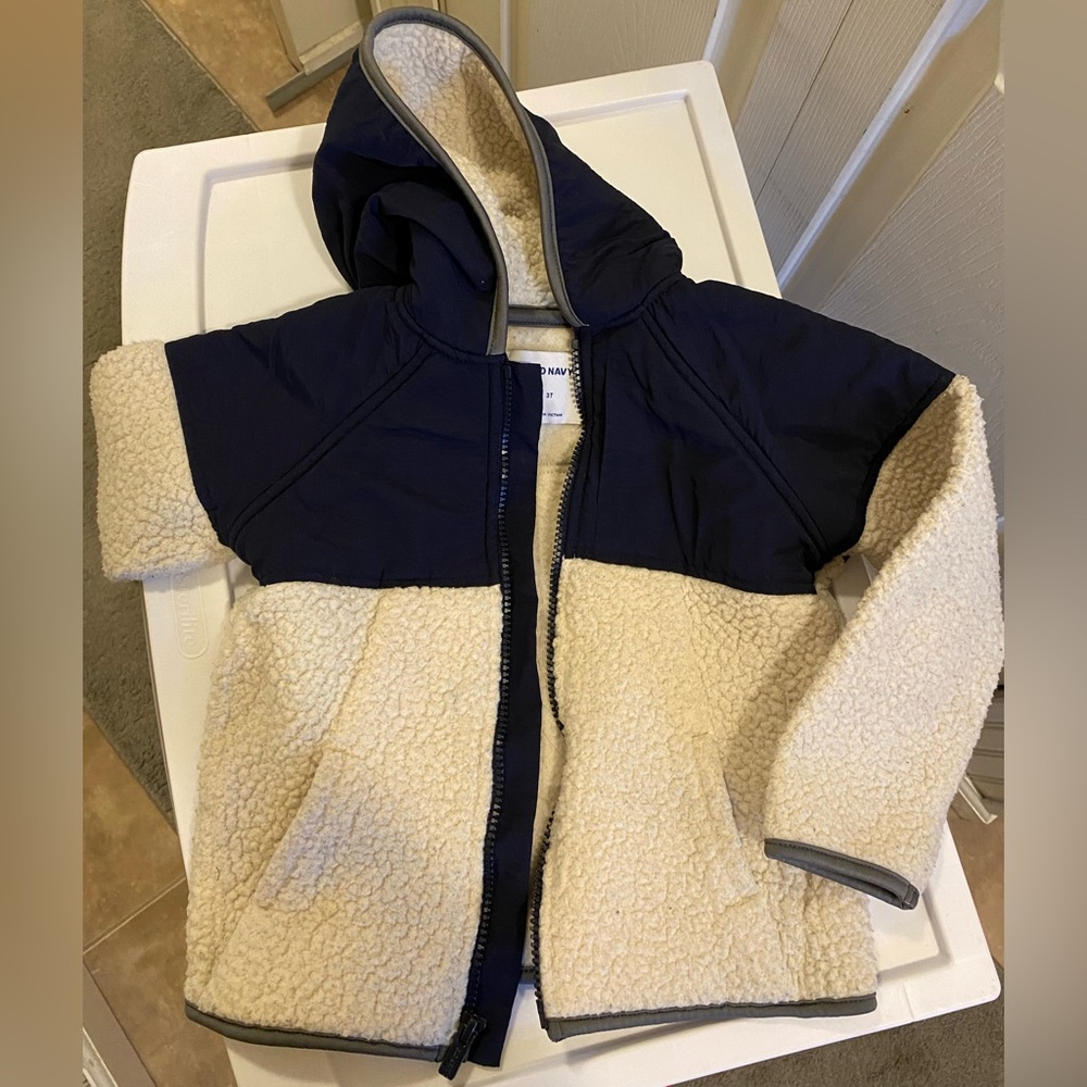 Toddler 3T sherpa sweater